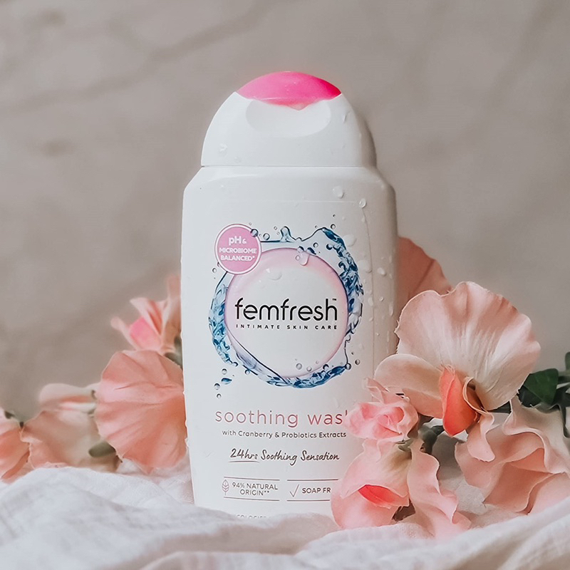 Dung Dịch Vệ Sinh Phụ Nữ Femfresh Daily Intimate Wash 250ml Anh Quốc Giúp Sạch Thơm Suốt Ngày Dài Chính Hãng