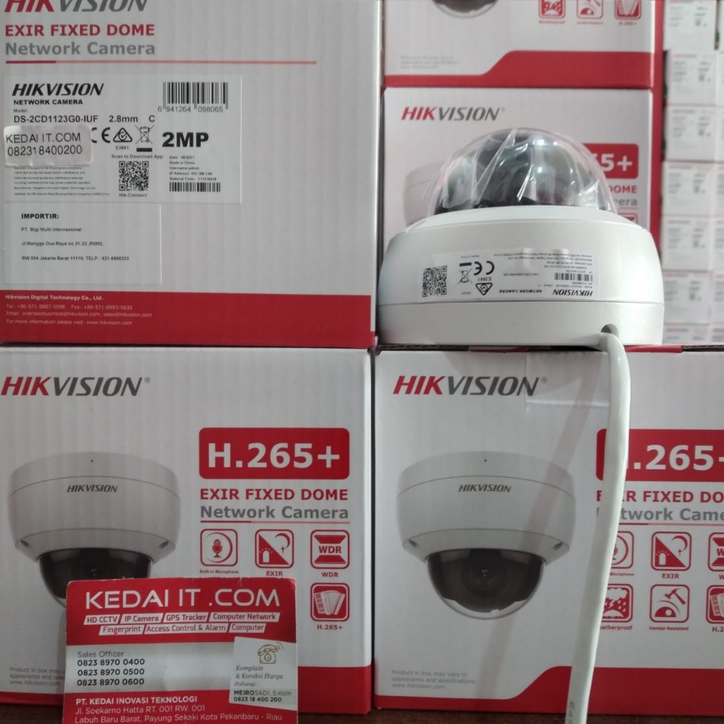 Camera ip dome 2M,4M 2K HIKVISION chuyên dụng trong nhà,chính hãng bảo hành 24 tháng