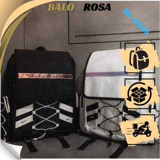 Balo unisex nam nữ đi học phản quang dây rút thời trang bl-0005