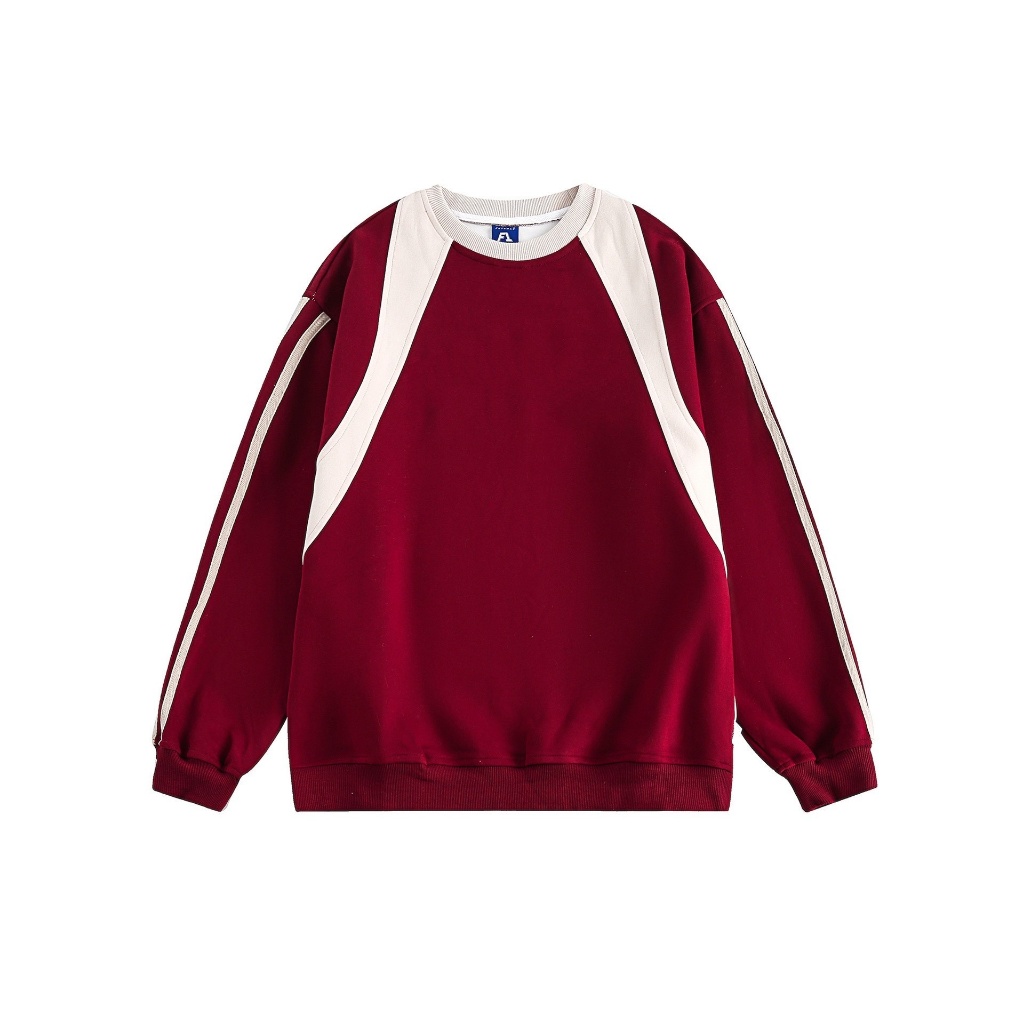 Áo sweater trơn nam nữ SUNDEE, áo sweater basic nỉ bông dày mềm mịn