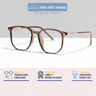 GỌNG KÍNH VUÔNG BO TRÒN MONIO 9302 CHẤT LIỆU KIM LOẠI PHỐI NHỰA DẺO THỜI TRANG