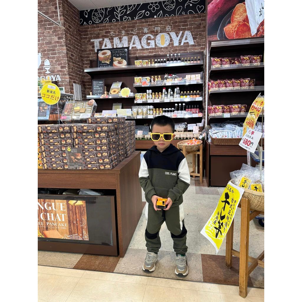 Bộ nỉ phối màu rêu modis cho bé