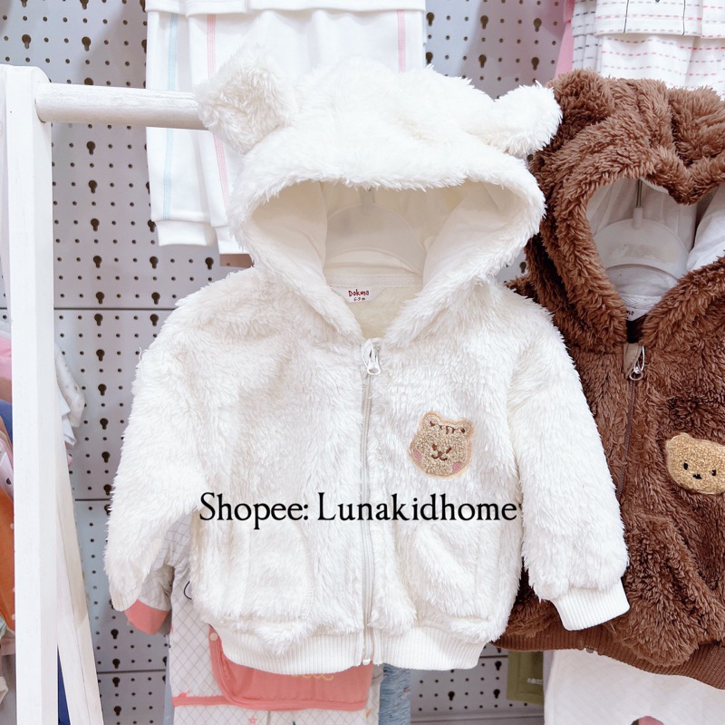 Áo khoác lông cừu Dokma mềm ấm