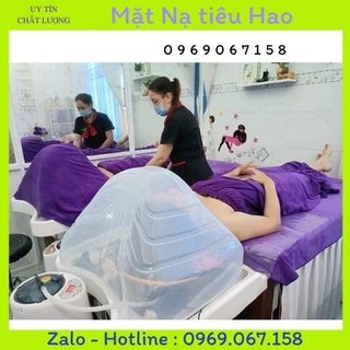 Chụp nhựa xông đầu gội đầu dưỡng sinh giường gội spa
