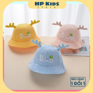 Mũ cho bé gái, nón bé trai HPKIDS rộng vành đáng yêu cho bé từ 1 đến 8 tuổi