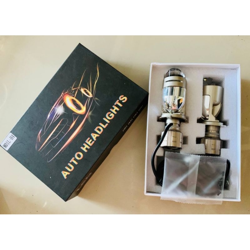 Bi cầu Mini mắt ếch A82 Pro 55w cho Ô tô, Xe máy
