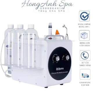 Máy tạo bọt oxy hút mụn phun oxy mini 3 chức năng chuyên dụng cho spa tặng dung dịch tạo bọt