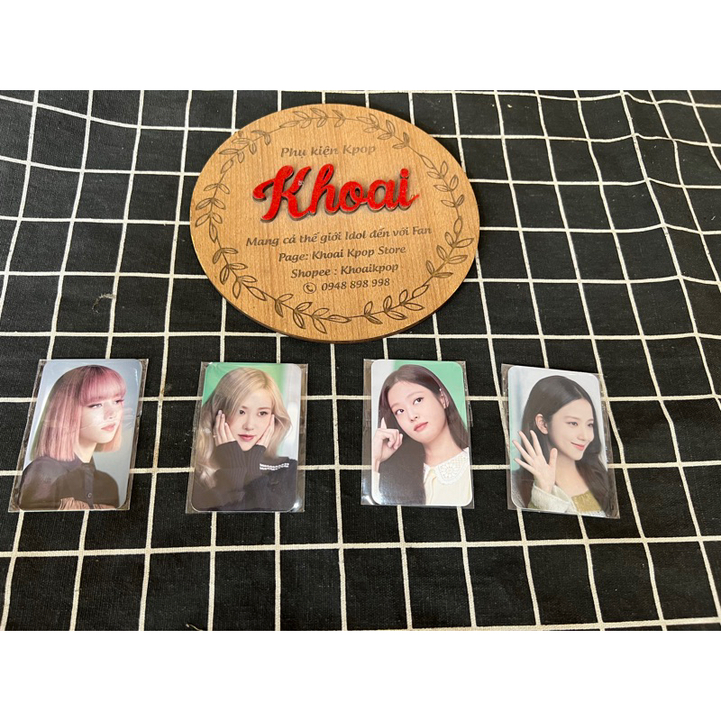 PRE YG Card OFFICIAL  BLACKPINK THE GAME PHOTOCARD COLLECTION