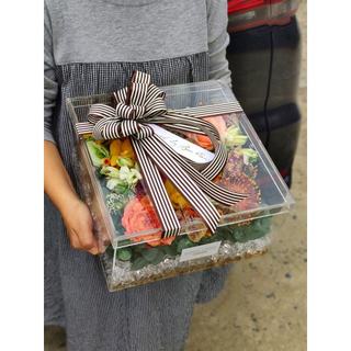 (Chuyên sỉ) Hộp quà - Hộp trang trí quà tặng - đựng hoa bằng mica trong suốt