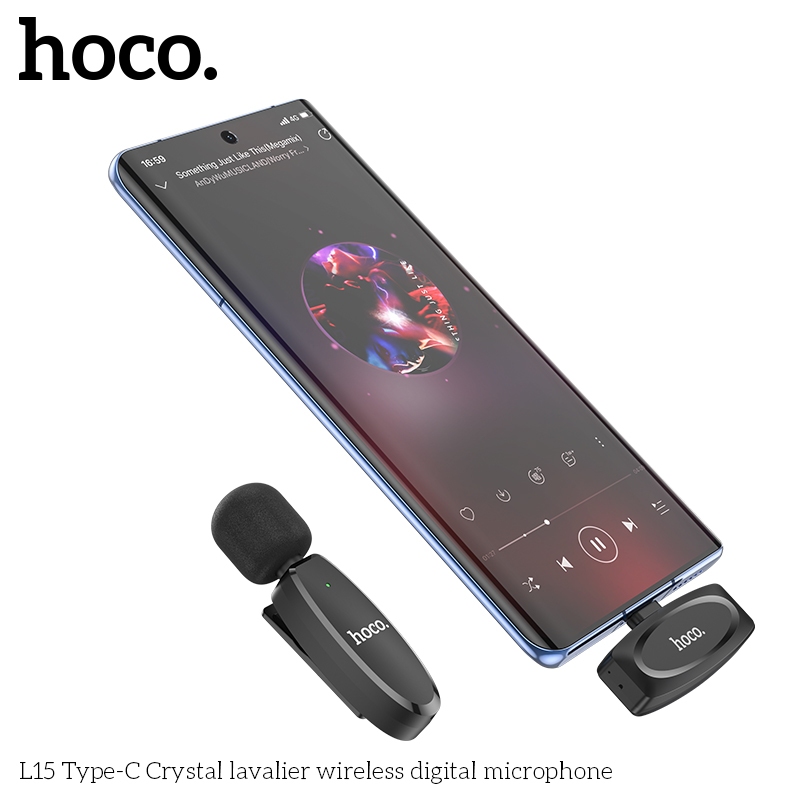 Mic Không Dây Bluetooth Hoco L15 Type-C Pin 6H