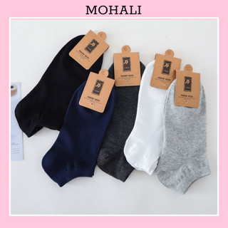 Tất vớ trơn ngắn nam nữ basic 5M thời trang giá rẻ MOHALI VN026