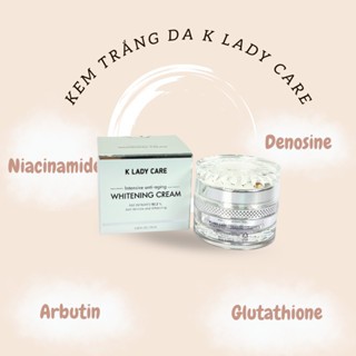 Kem dưỡng trắng Whitening Cream K Lady Care, làm trắng da, mờ thâm nám, cung cấp độ ẩm, phục hồi cho da - Hankorea