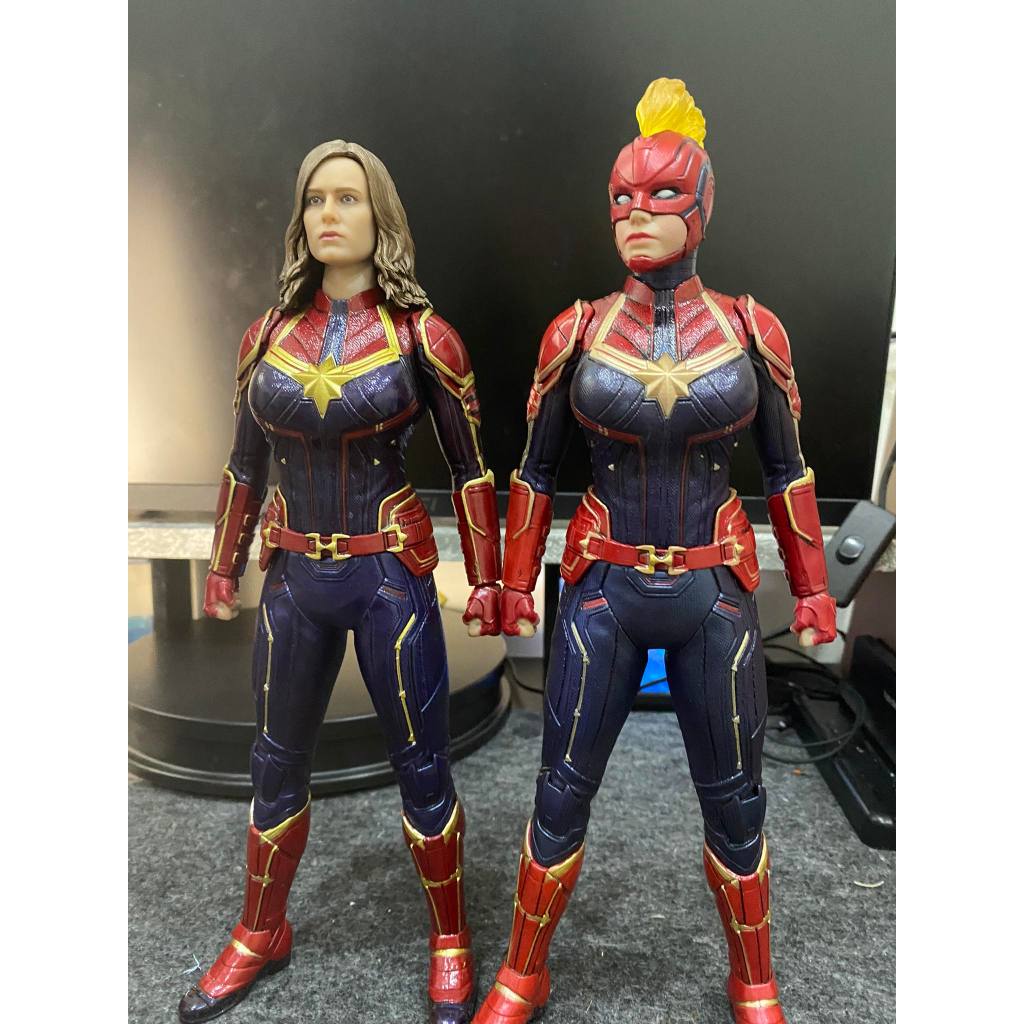 Mô hình Captain Marvel Captain Nữ Crazy toys , Empire toys cao 30cm - Avengers