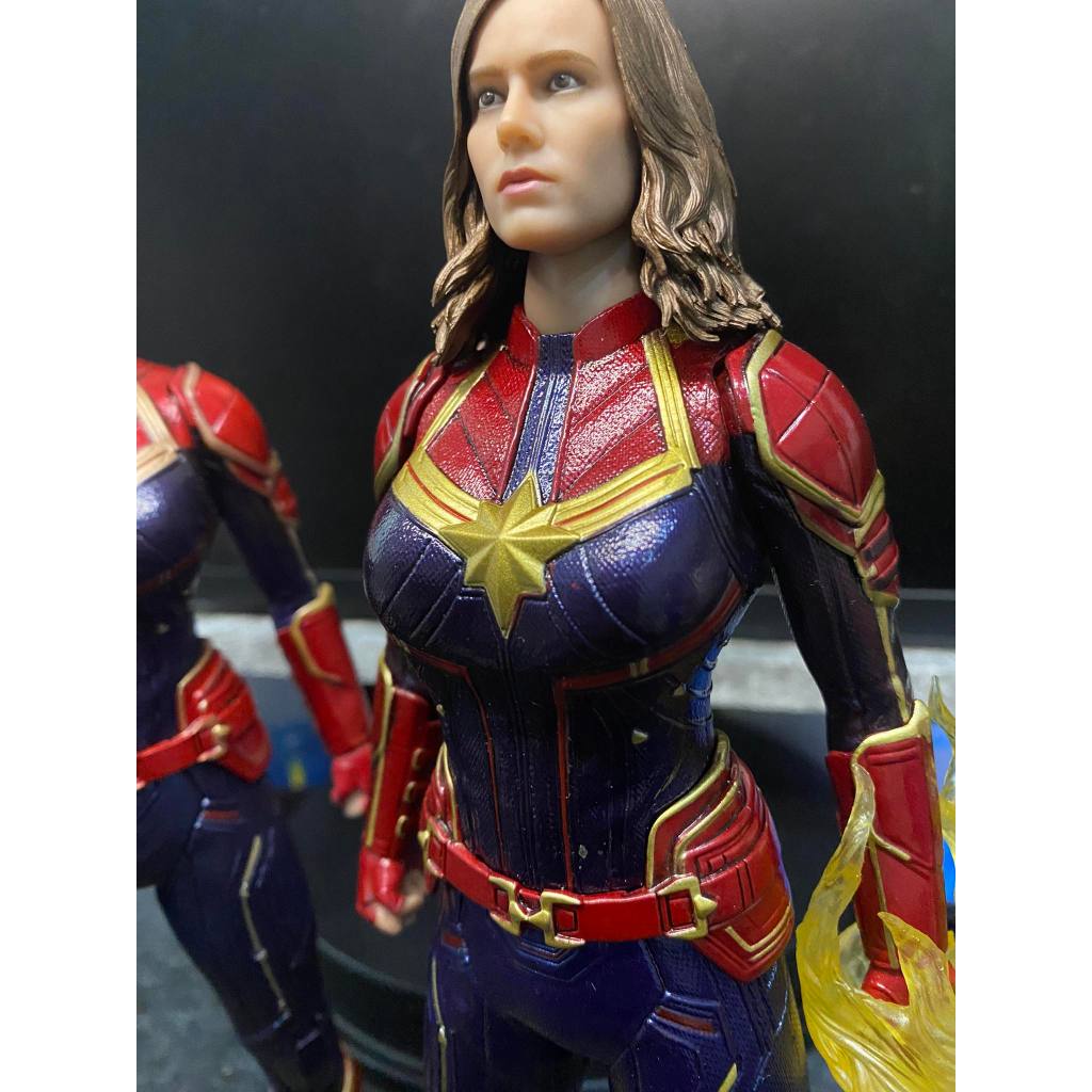 Mô hình Captain Marvel Captain Nữ Crazy toys , Empire toys cao 30cm - Avengers