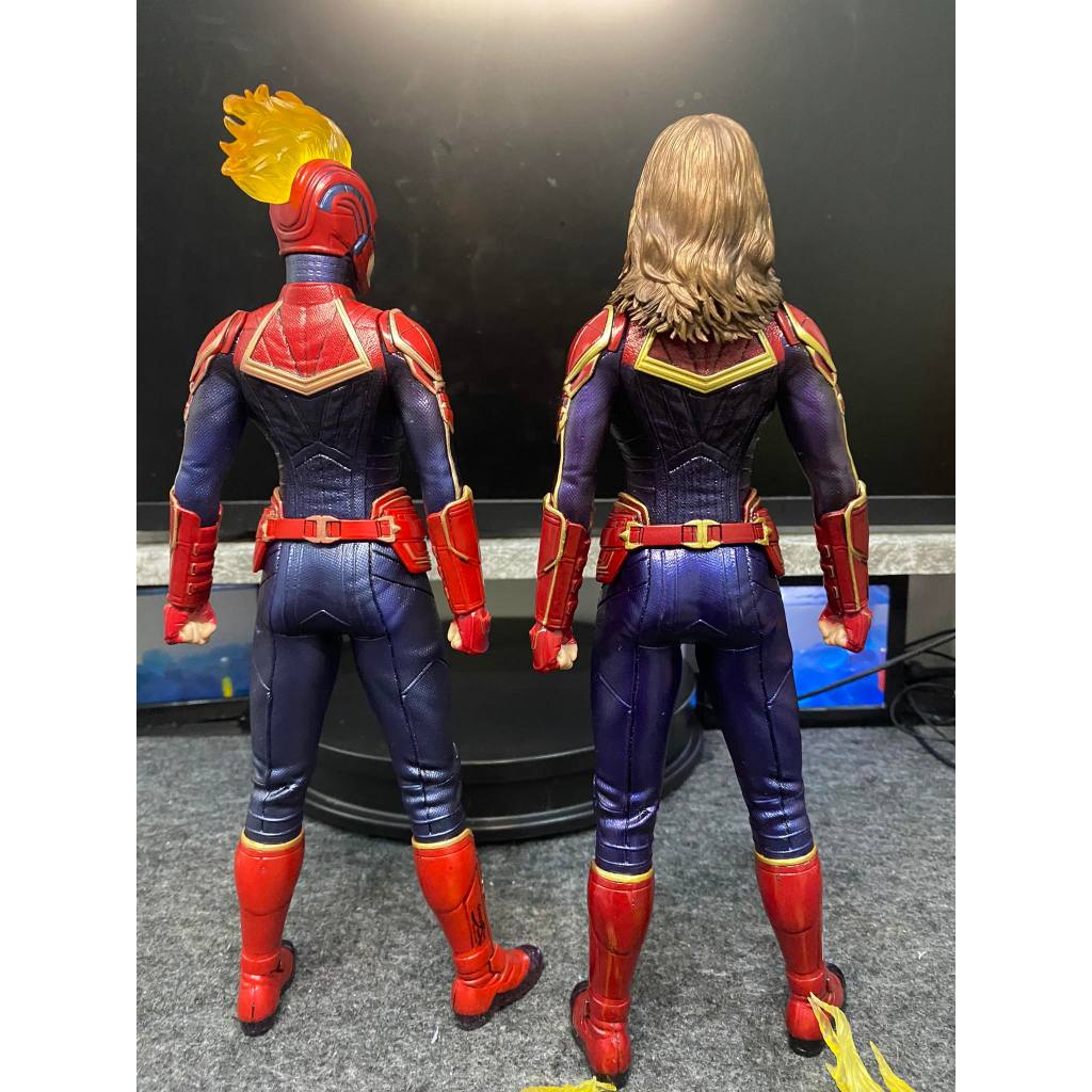 Mô hình Captain Marvel Captain Nữ Crazy toys , Empire toys cao 30cm - Avengers