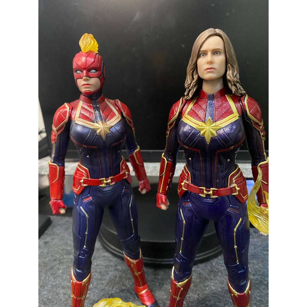 Mô hình Captain Marvel Captain Nữ Crazy toys , Empire toys cao 30cm - Avengers
