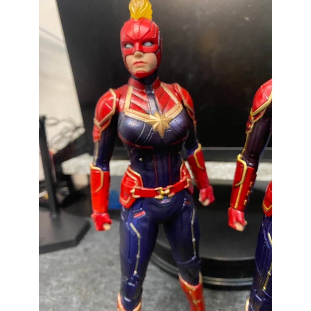 Mô hình Captain Marvel Captain Nữ Crazy toys , Empire toys cao 30cm - Avengers