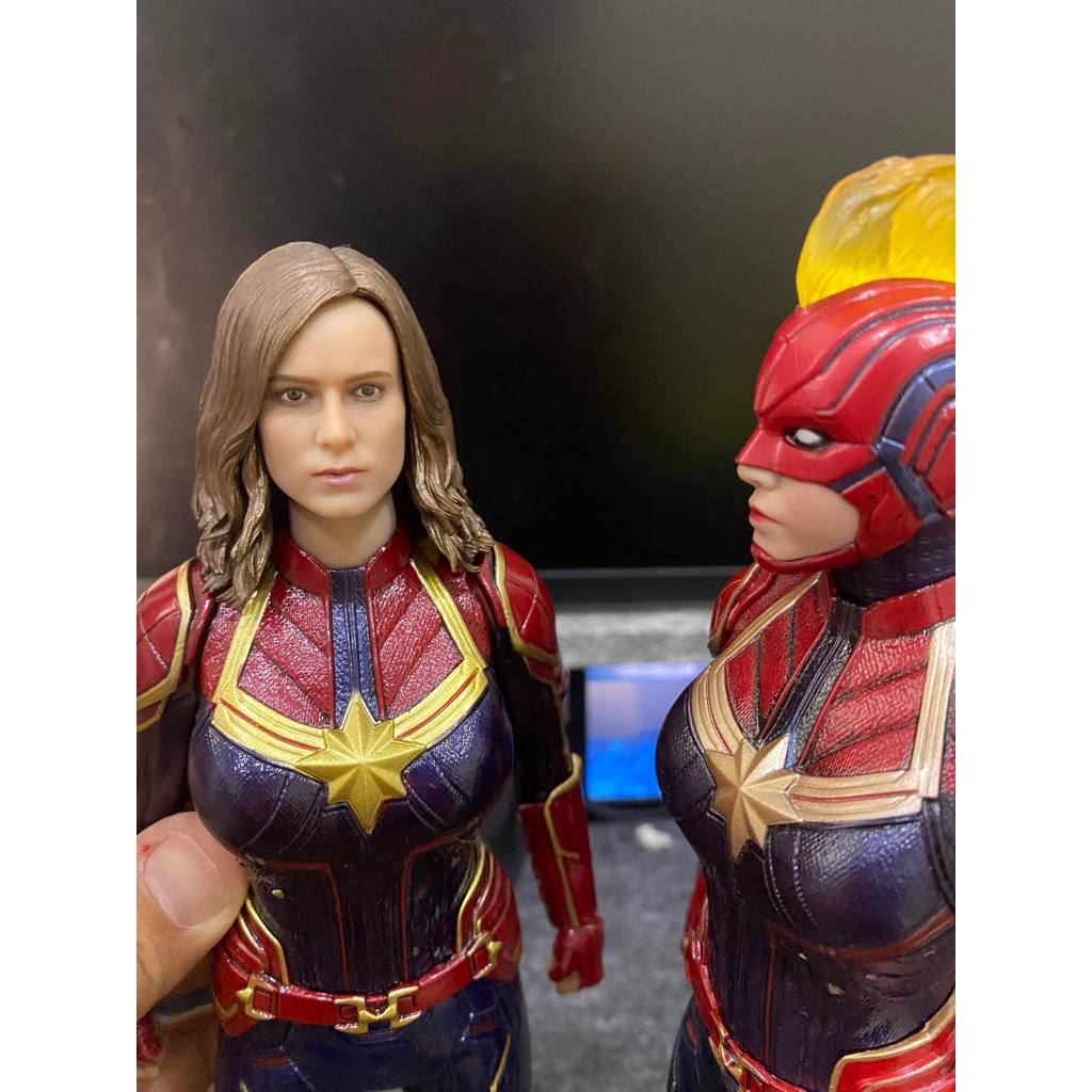 Mô hình Captain Marvel Captain Nữ Crazy toys , Empire toys cao 30cm - Avengers