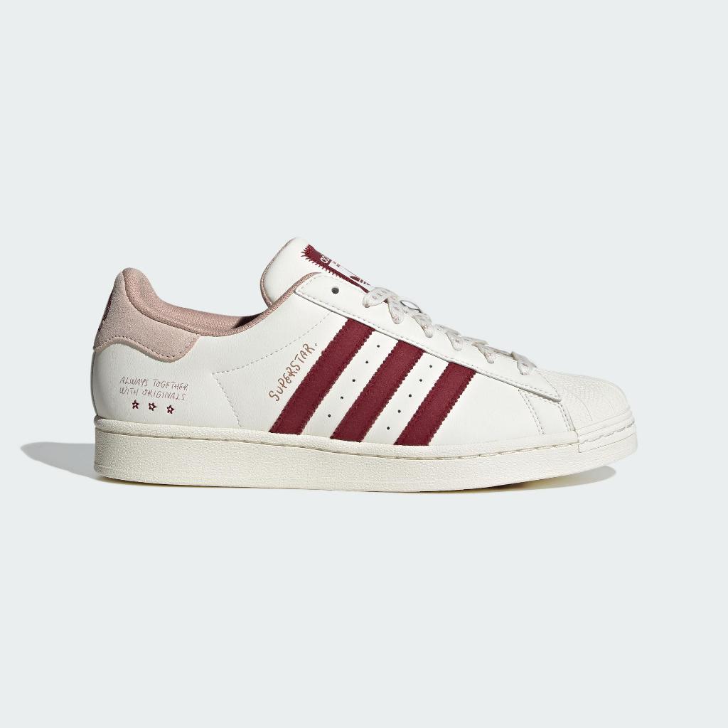 Giày Adidas Originals x YU NAGABA Superstar Off White Burgundy 'IG3853'