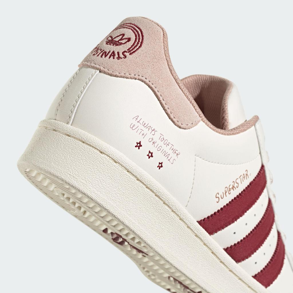 Giày Adidas Originals x YU NAGABA Superstar Off White Burgundy 'IG3853'