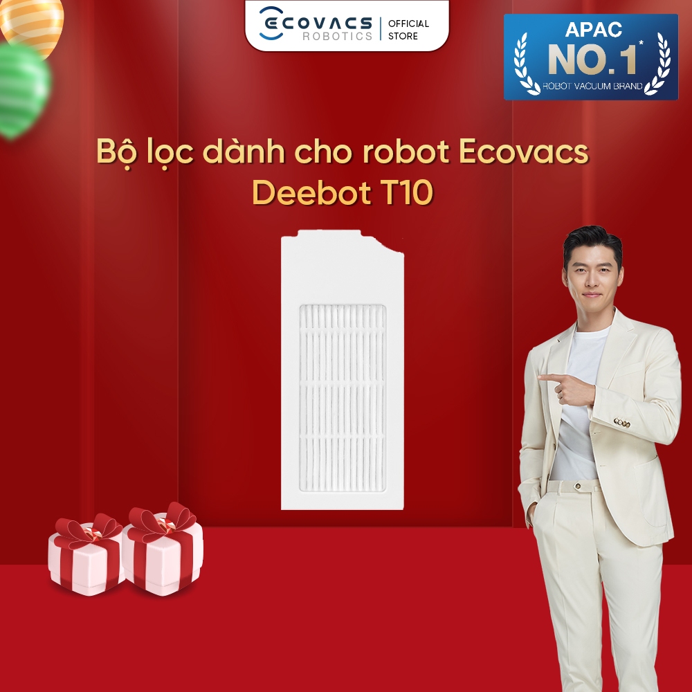 Bộ lọc dành cho robot Ecovacs Deebot T10//T10 OMNI/ T10 TURBO - Hàng chính hãng