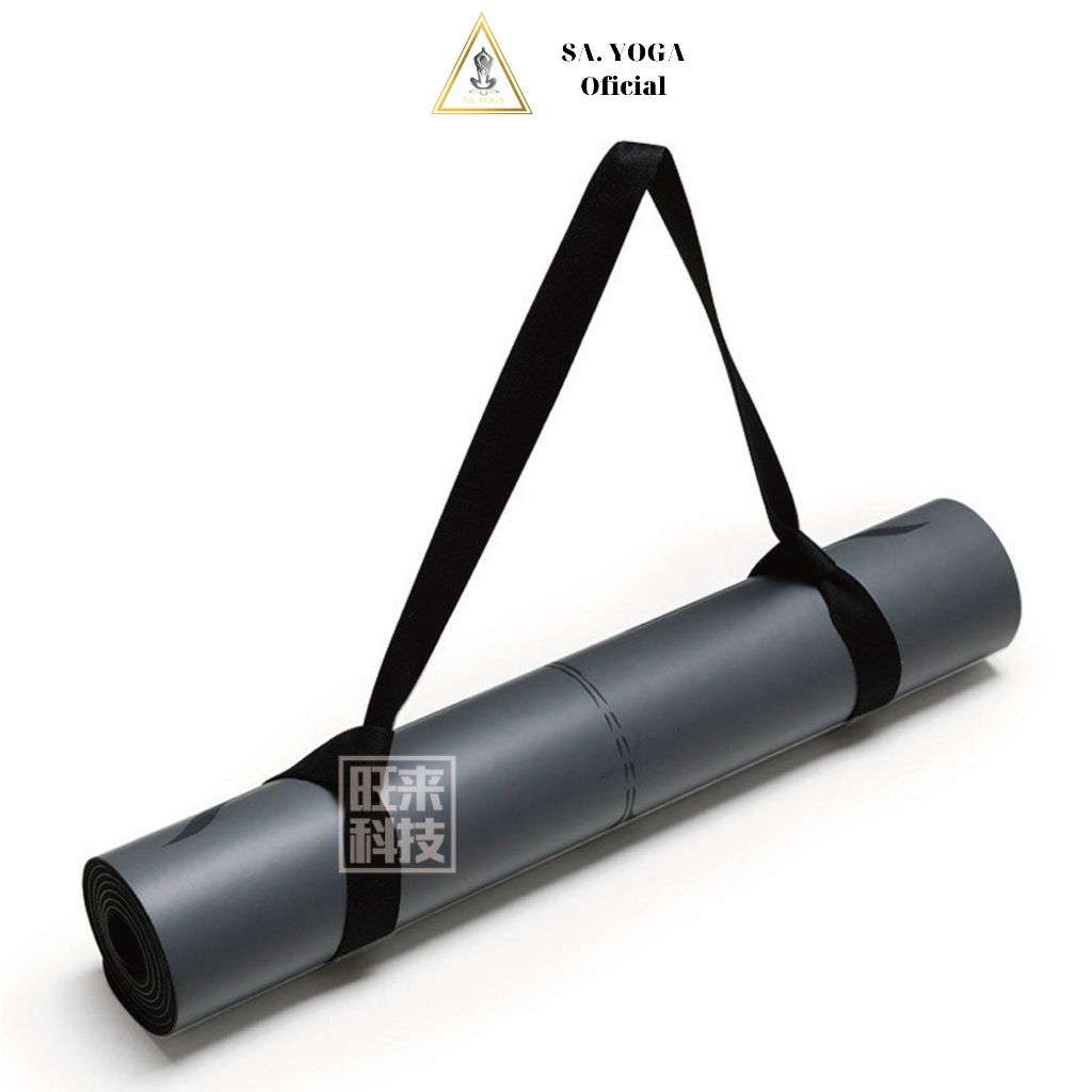 Dây buộc thảm bản lớn tập Yoga, dây đeo thảm , dây buộc thảm bản lớn chất liệu cotton vòng thun co giãn rộng 4cm