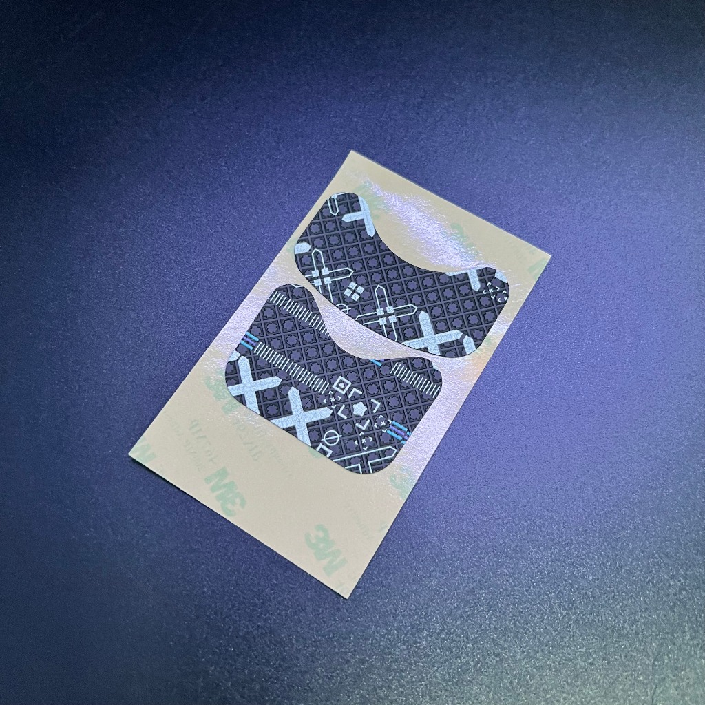 Tấm Dán Grip Tape Black X Chống Trượt Cho Chuột Logitech GPW Sẵn Keo 3M - Hàng New