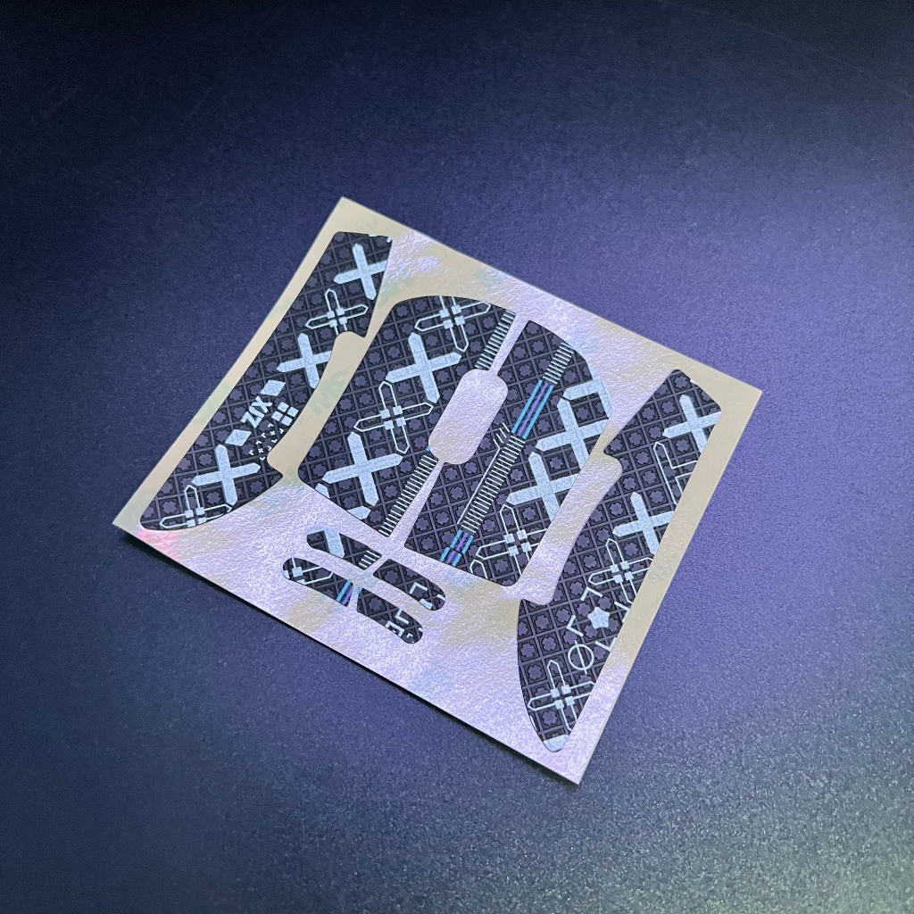 Tấm Dán Grip Tape Black X Chống Trượt Cho Chuột Logitech GPW Sẵn Keo 3M - Hàng New