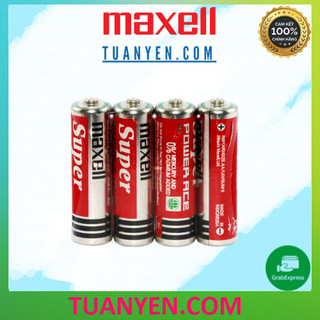 [HỎA TỐC] Pin AA Maxell Super Power Ace Red 1.5V (vỉ 4 viên) - Hàng chính hãng
