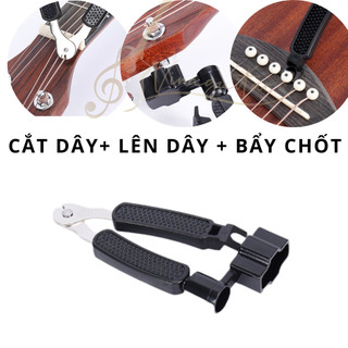 Dụng cụ thay dây đàn 3 trong 1 cho Guitar- Ukulele