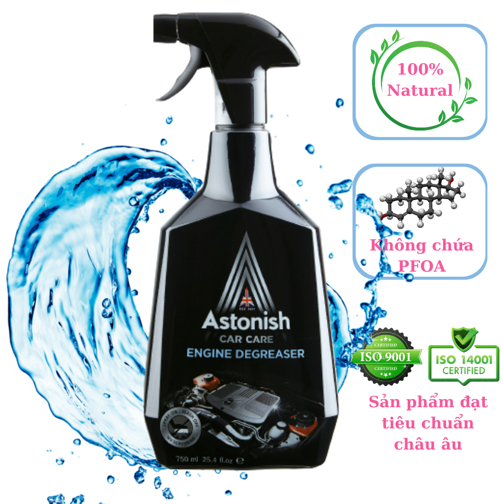 Bình xịt vệ sinh dầu nhớt và làm sạch động cơ Astonish C1606 - 750m
