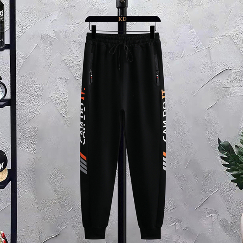 Set Bộ Đồ Nam Áo Nỉ In Chữ Kèm Quần Thể Thao Bo Gấu Thời Trang Zenkonu TOP NAM 287 + QUAN NAM 147