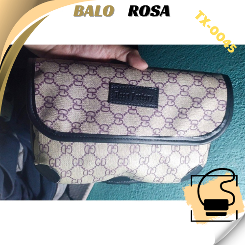 Túi Đeo Chéo vân dệt tag da - Túi Chéo cao cấp Cho Nam