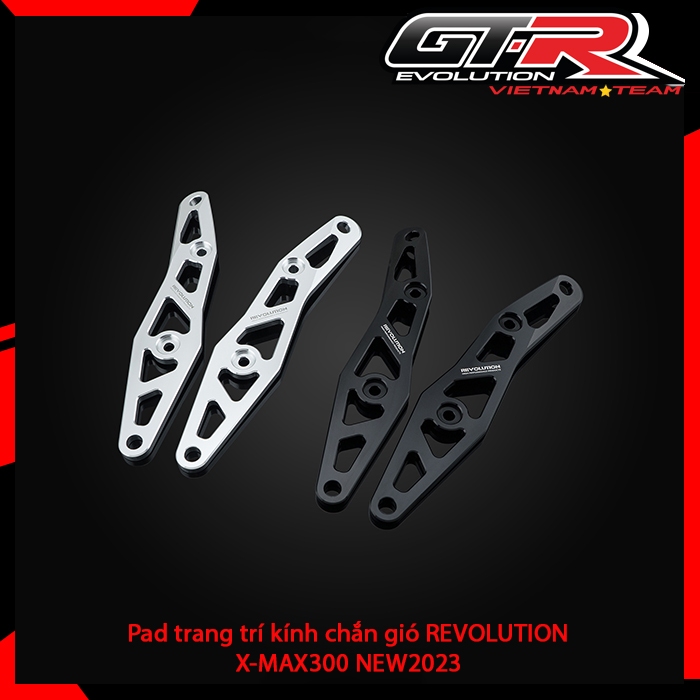 Pad trang trí kính chắn gió REVOLUTION XMAX NEW2023