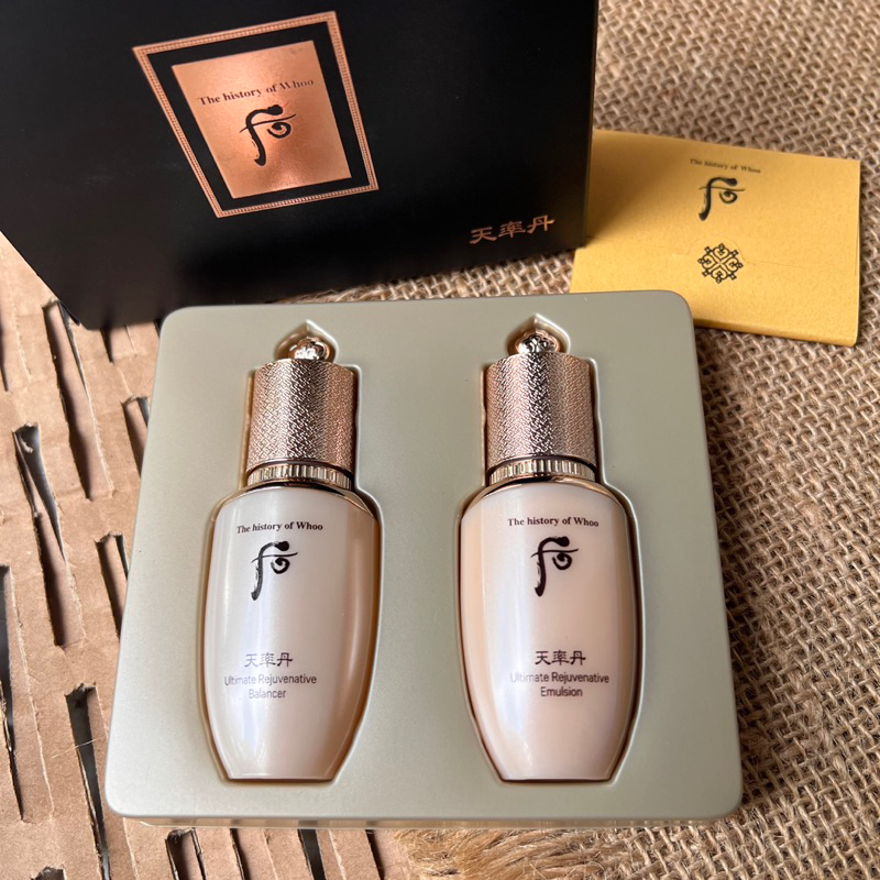 - Nước hoa hồng Sữa dưỡng Whoo CheoYuldan Ultimate 2x25ml