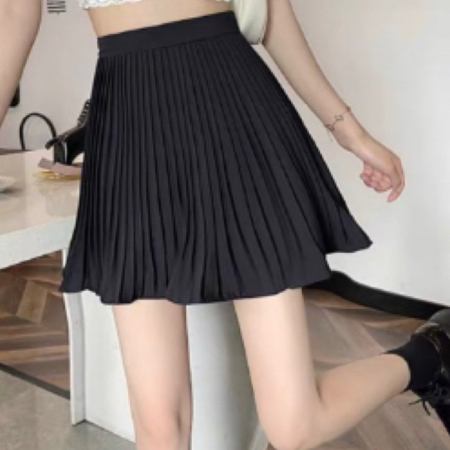 chân váy ly dâpj bé gái(cv ly dập ngắn)