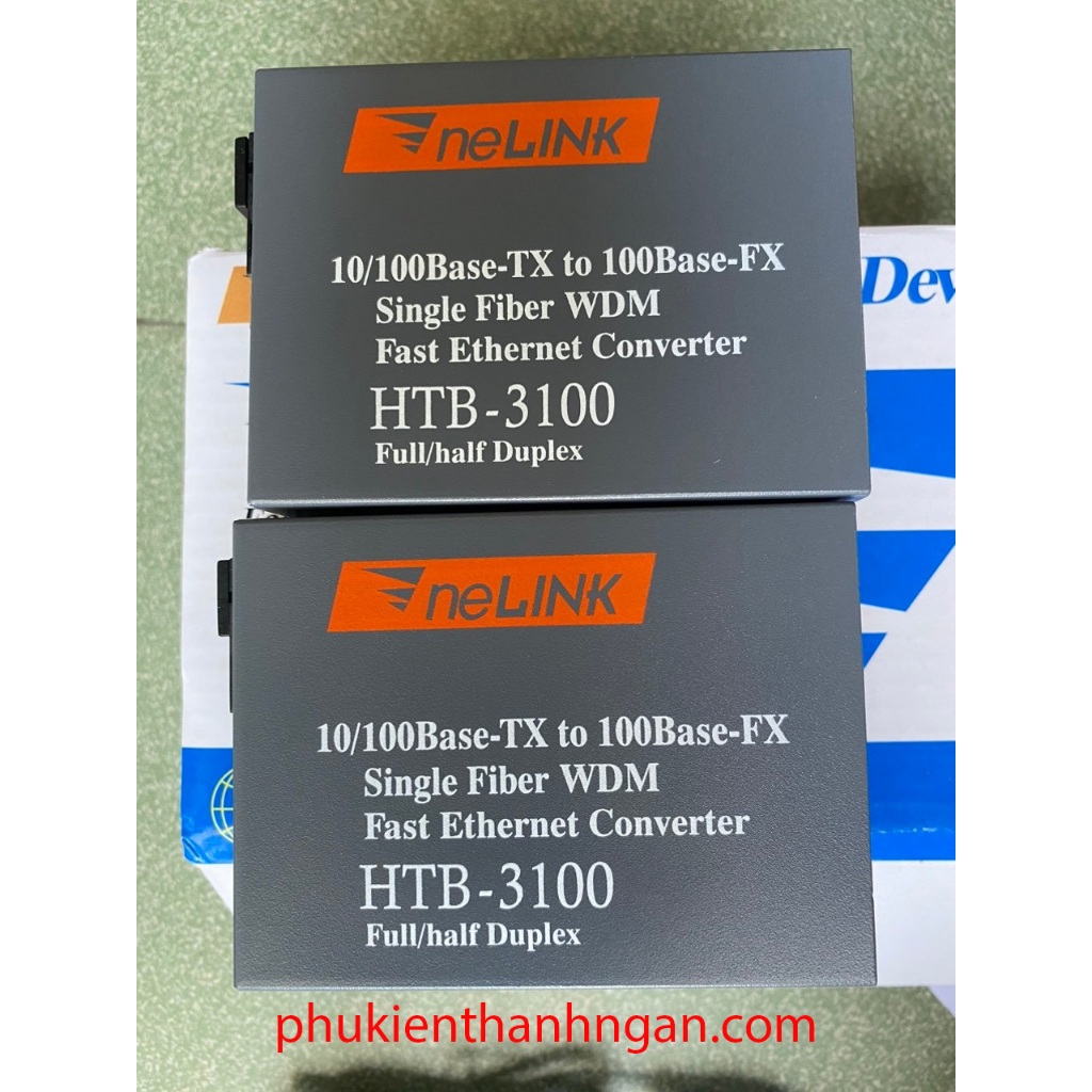 Bộ chuyển đổi quang điện 10/100M Single Fiber  HTB-3100/AB