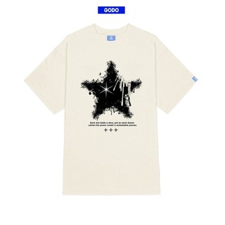 Áo thun localbrand /godo dream star / cream