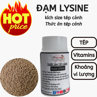 Hủ 10G Đạm Lysine HNS kích size cho tép cảnh - Thức ăn cho tép cảnh | Hingaostore.