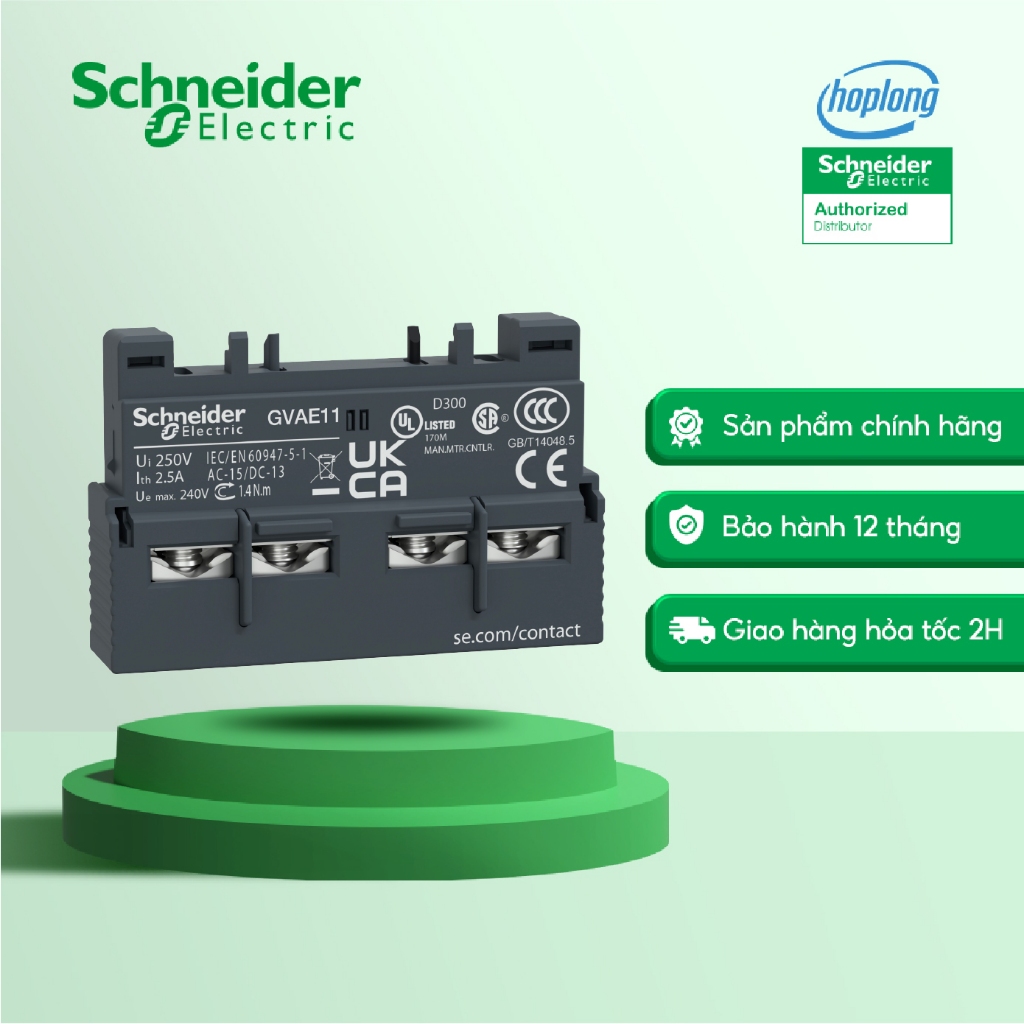 Tiếp điểm phụ Schneider GVAE11