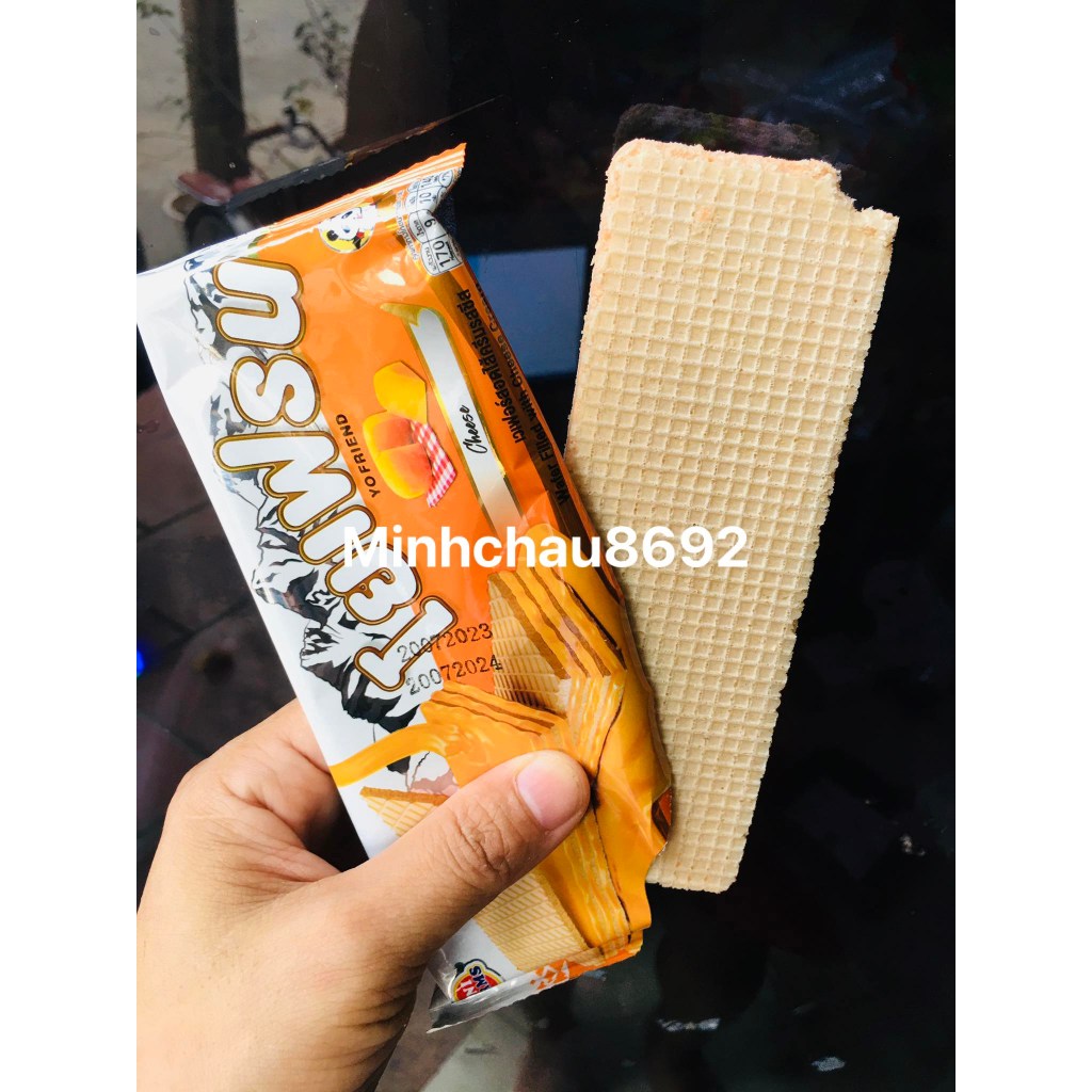 Ticky bánh que Thái Lan. vỉ 12 hộp tặng 1