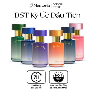 Bộ 6 Chai Nước Hoa De Memoria (30ml x 6 chai) BST Ký Ức Đầu Tiên
