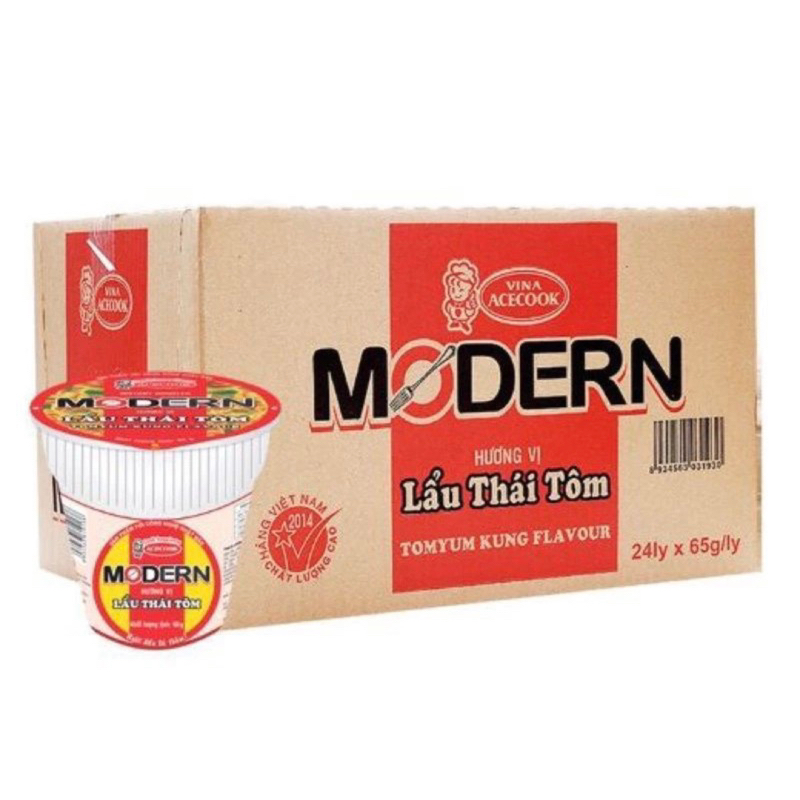 5 ly mì modern lẩu thái tôm 65g
