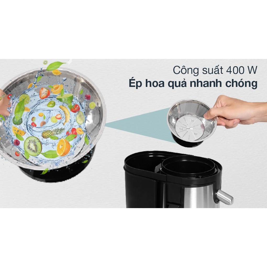Máy ép trái cây Tefal ZE420D38 bảo hành 02 năm