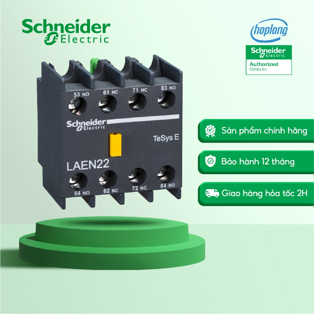Tiếp điểm phụ Schneider LAEN22 2NO 2NC