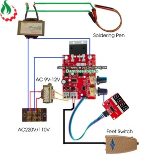 Mạch timer máy hàn cell pin NY-D01