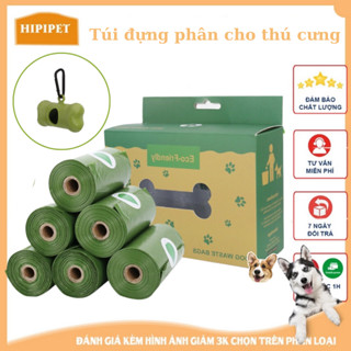 Túi đựng phân mèo tự hủy Hipipet Eco Friendy hương hoa oải hương bảo vệ môi trường