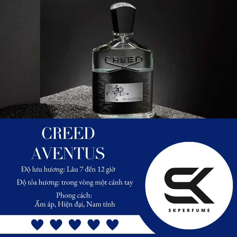 Nước hoa chiết Creed Aventus Nước hoa nam 10ml chính hãng , nam tính cuốn hút