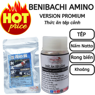 Hủ 10G Benibachi Amino Version Promium - Nấm Natto Đậu Nành lên men giúp tép lột vỏ, vỏ cứng cáp hơn cho tép.