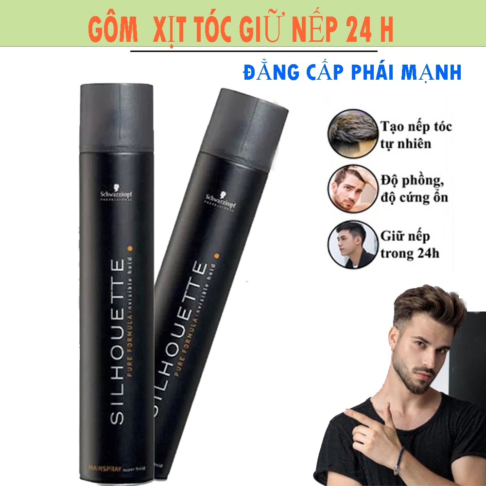 gôm xịt tóc giữ nếp,gôm xịt tóc nam,gôm xịt tóc,mùi thơm nam tính,  dành cho mọi kiểu tóc,giữ nếp 24